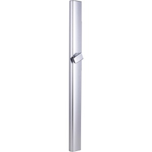 Schöner Wohnen Barre de douche Freya, 75,5 cm, chrome mat, réglable en hauteur.