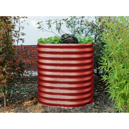 Vitavia Hochbeet Vita 858 rund Rot (HxBxT) 86 x 82,1 x 82,1 cm