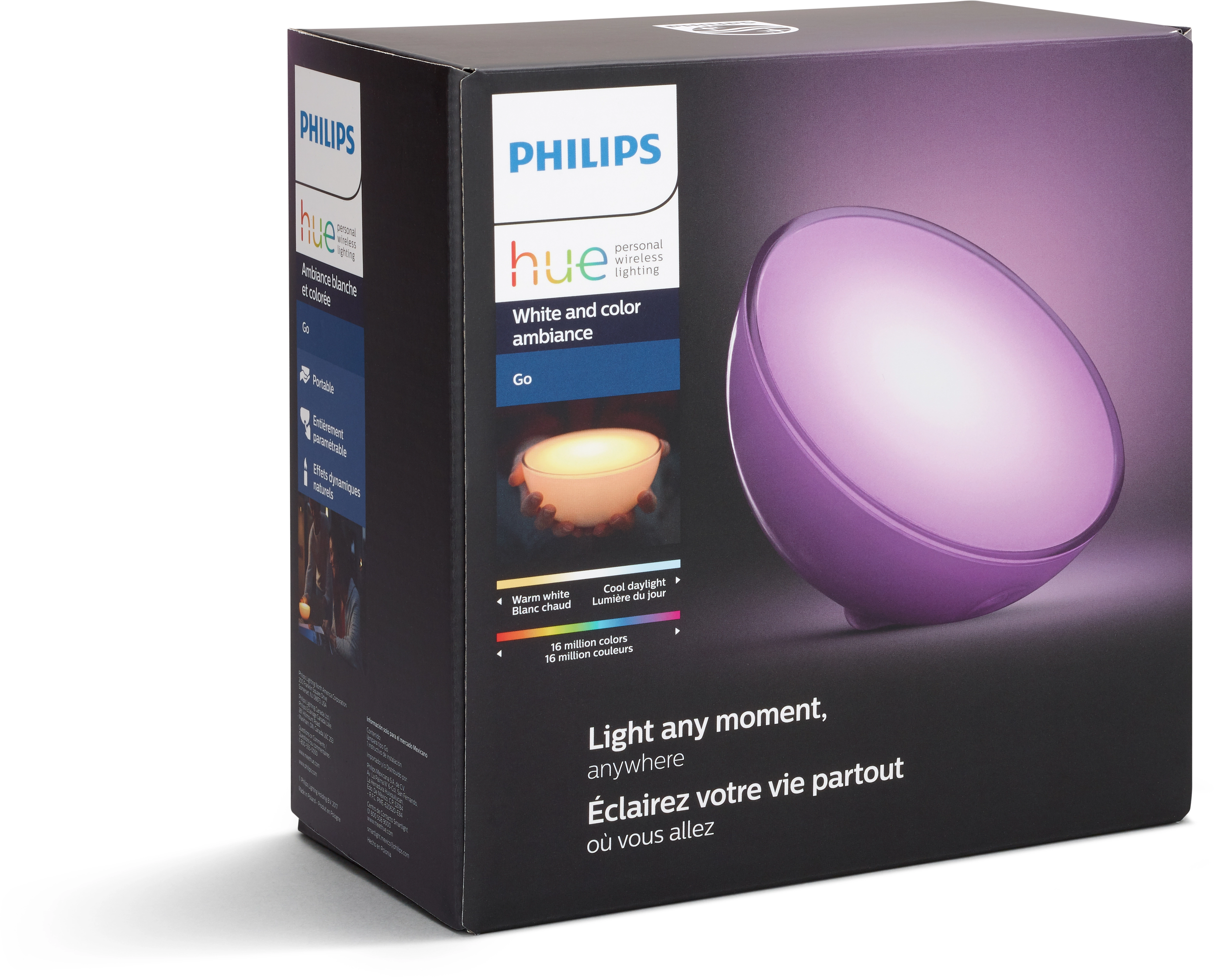 Philips Hue White and Color Ambiance Lampe de table Go 300 lm