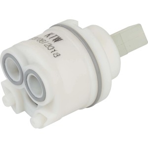 Cartuccia di ricambio in ceramica Ø 35 mm per miscelatore lavabo Rovigo, plastica.