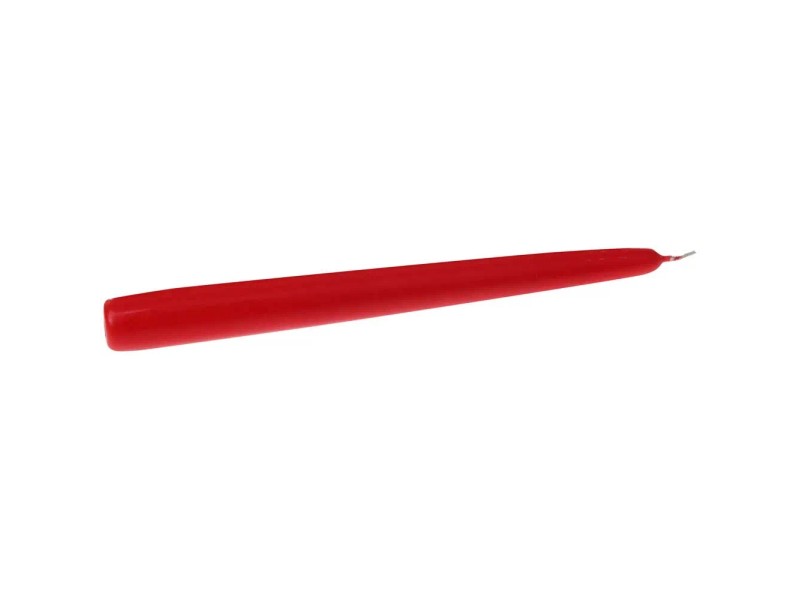 Spitzkerzen Weiß – 10 Stück, Ca. 22 X 240 Mm, Brenndauer Ca. 5 Stunden