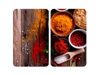 Wenko Glasabdeckplatten Universal Gewürze 30 x 52 cm / 2er-Set