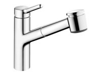 KWC Küchemischer Isla A225 verchromt mit Auszugbrause