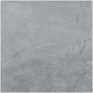 Piastrella da pavimento in gres porcellanato Geo Lappato grigia, 60x60 cm, effetto pietra naturale.