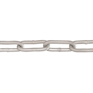 Catena in tondo forma C / Ø 5 mm / a metratura
