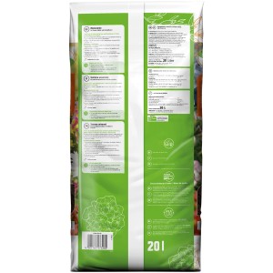 Sack GROW by OBI Blumenerde 20L, torfreduzierte Universalerde für Zimmer-, Balkon- und Gartenpflanzen.