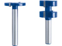 LUX-TOOLS Oberfräser-Set 2-tlg.