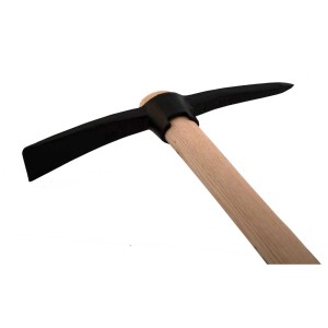 Piccone a croce Crafttools, lunghezza 100 cm, peso testa 3 kg, per giardinaggio e lavori di sterro.