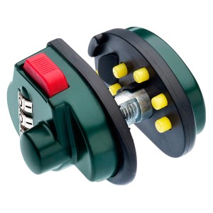 Burg Wächter Gun Lock 345 SB, lucchetto di sicurezza verde con combinazione per armi.