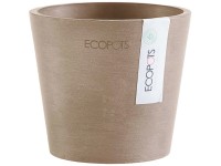 Ecopots Pflanzengefäss Amsterdam Mini Taupe Ø 8 / Höhe 7 cm