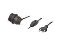 Leuchtengarnitur E27 Schwarz 1,5 m