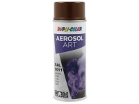 Dupli-Color Peinture aérosol art RAL 8011 Marron noix brillant 400 ml