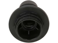 E14-Fassung Randmantel M10 x 1 Schwarz inkl. Ring