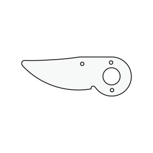 Lama di ricambio Felco per cesoie Felco 7/8, acciaio, per tagli precisi.