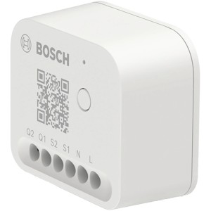 Bosch Smart Home Licht-/Rollladensteuerung II, weiße Steuereinheit für Hausautomation.