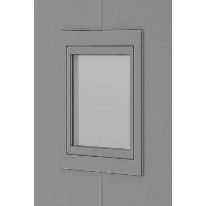 Finestra con apertura ad anta/ribalta Grigio quarzo metallizzato destra CasaNova