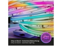 Brilo® LED-Band Stripe COB RGB Kunststoff Weiss 3 m / 22 W