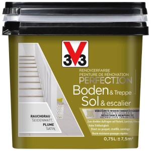 Bodenfarbe Reno Perfektion Rauchgrau 750 ml