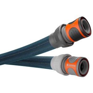Gardena Liano Xtreme tubo in tessuto da 30 m con raccordi per alto flusso d'acqua.