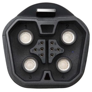 Cavo EcoFlow per batteria supplementare Delta Pro, 0,75 m, dettaglio del connettore.