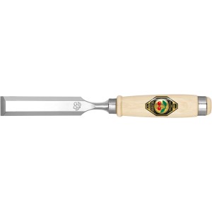 Ciseau à bois Kirschen, 12 mm, avec manche en bois. Outil pour le travail du bois.