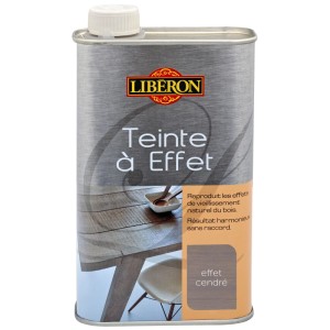 Liberon Effektbeize Teinte à Effet Asche, 0,5 l Dose für Holzmöbel.