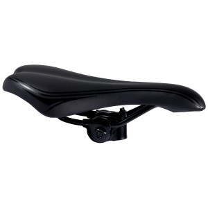 Sella per bici da bambino Urban Junior nera.