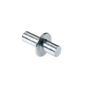 Supporto per ripiano zincato per scaffali, accessori per mobili.