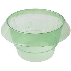 Ensemble de colliers anti-limaces Videx Garden vert clair, 5 pièces, pour la protection des plantes.