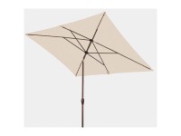 Doppler Sonnenschirm Derby Basic Lift D840 Natur 300 x 200 cm