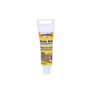 Tube Molto Holz Kitt Teak 50ml für Reparaturen im Innen- und Aussenbereich.