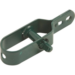Tendeur de fil vert, 100 mm, pour fil de clôture, galvanisé et thermolaqué.