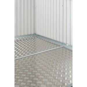 Dalle de sol Biohort en aluminium pour abri de jardin, 178x141,5cm. Accessoire.