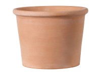 Deroma Pflanztopf Zylinder Bordato Weiss (HxBxT) 22 x 28 x 28 cm