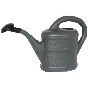 Arrosoir Geli anthracite, environ 1 litre, pour fleurs et plantes.