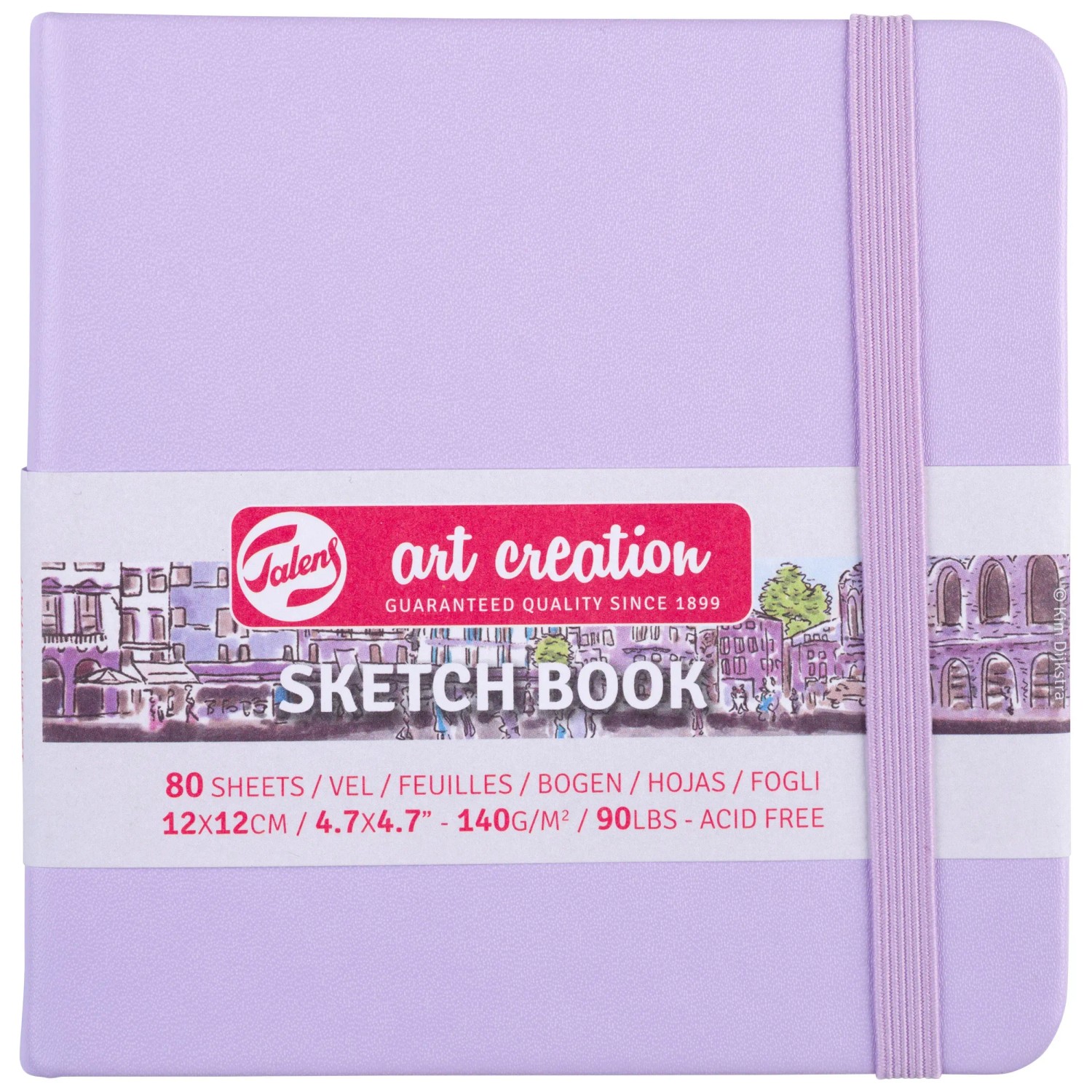 Talens Art Creation Carnet Croquis Still Life 13x21cm 140g 80 Feuilles - Cahier Dessin Nature Morte