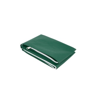 Copertura protettiva Stewi per stendibiancheria, verde, 22,5x193 cm, con cerniera.