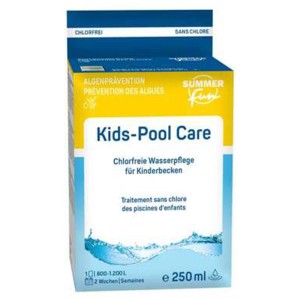 Summerfun Kids Care pour piscines pour enfants, traitement d'eau sans chlore pour la prévention des algues, 250ml.