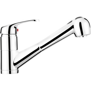 Miscelatore monocomando da cucina baliv KI-5091 cromato con bocca girevole.