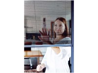 Insektenschutz Plissee Schwarz-Weiss 120 x 100 cm Insektenschutz Plissee Schwarz-Weiss 120 x 100 cm