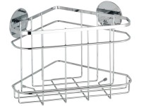 Wenko Eckregal Turbo-Loc® Edelstahl glänzend (HxBxT) 17,5 x 22,5 x 15,5 cm Wenko Eckregal Turbo-Loc® Edelstahl glänzend (HxBxT) 17,5 x 22,5 x 15,5 cm