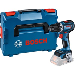 Avvitatore a batteria Bosch Professional GSR 18V-90 C con L-Boxx. Trapano avvitatore e cassetta blu.