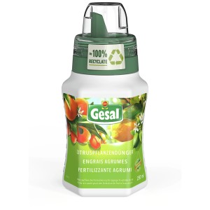 Gesal Engrais Agrumes 250ml pour des plantes saines et une récolte abondante.