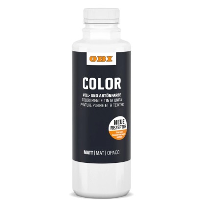OBI Color Voll- und Abtönfarbe Weiss 500 ml