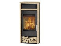 Fireplace Kaminofen Santiago Sandstein