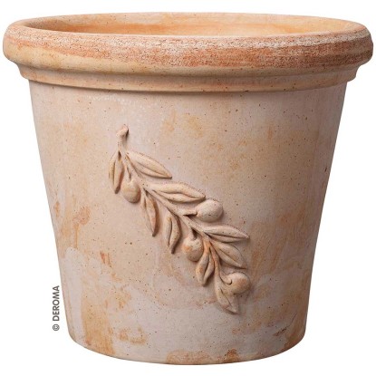 Deroma Pflanztopf Olive Galestro-Terrakotta Ø 43 cm / Höhe 35 cm