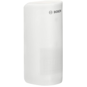 Détecteur de mouvement Bosch Smart Home blanc pour la détection d'intrusion et le contrôle de l'éclairage.