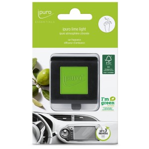 Ipuro Autoduft Car Line Lime Light für frischen Duft im Auto.