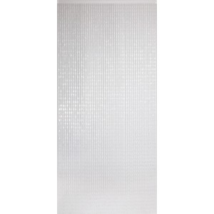 Rideau décoratif transparent Crystal 90x200cm avec perles en plastique comme rideau de porte ou séparateur de pièce.