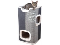Trixie Kratzbaum Cat Tower Jorge 78 cm Anthrazit/ Lichtgrau/ Grau